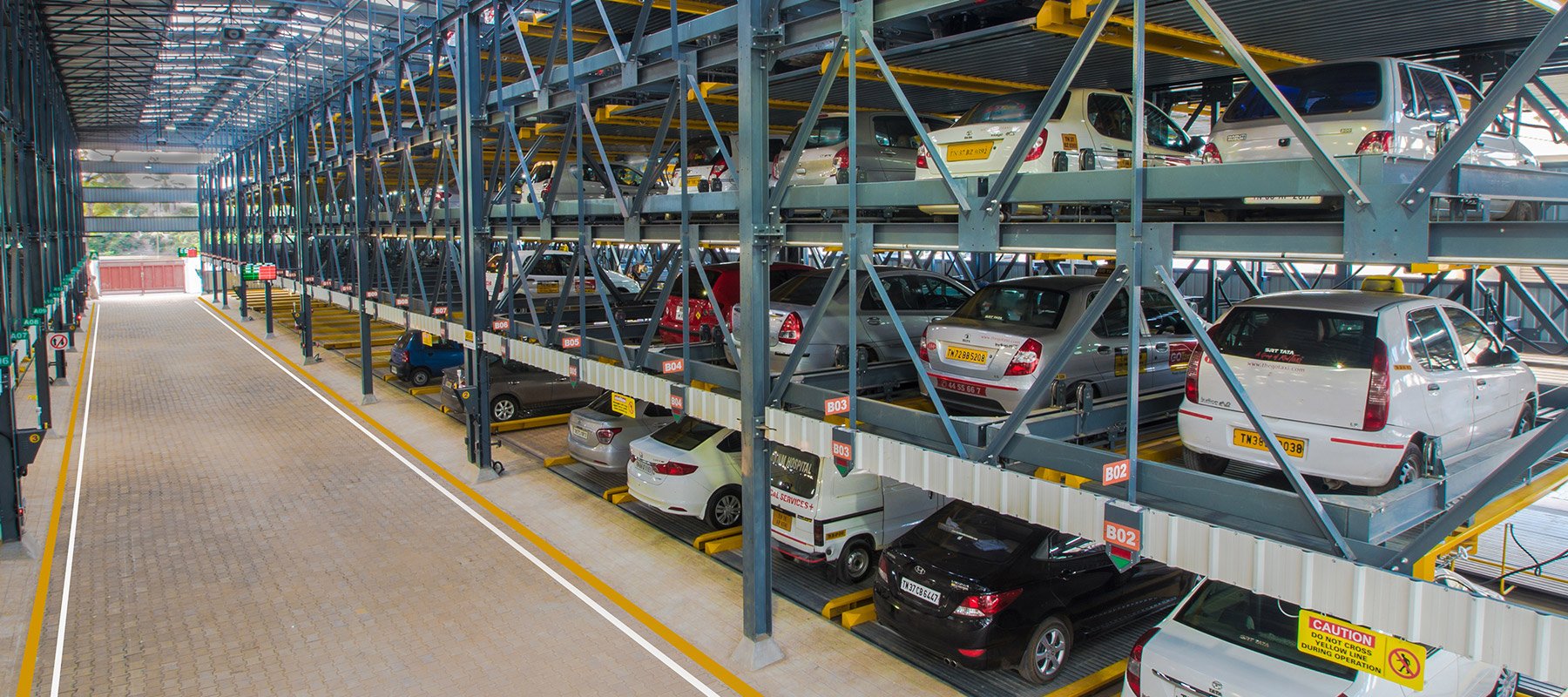 Largest Puzzle Parking System in India