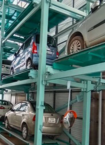 L Cart Parking System India