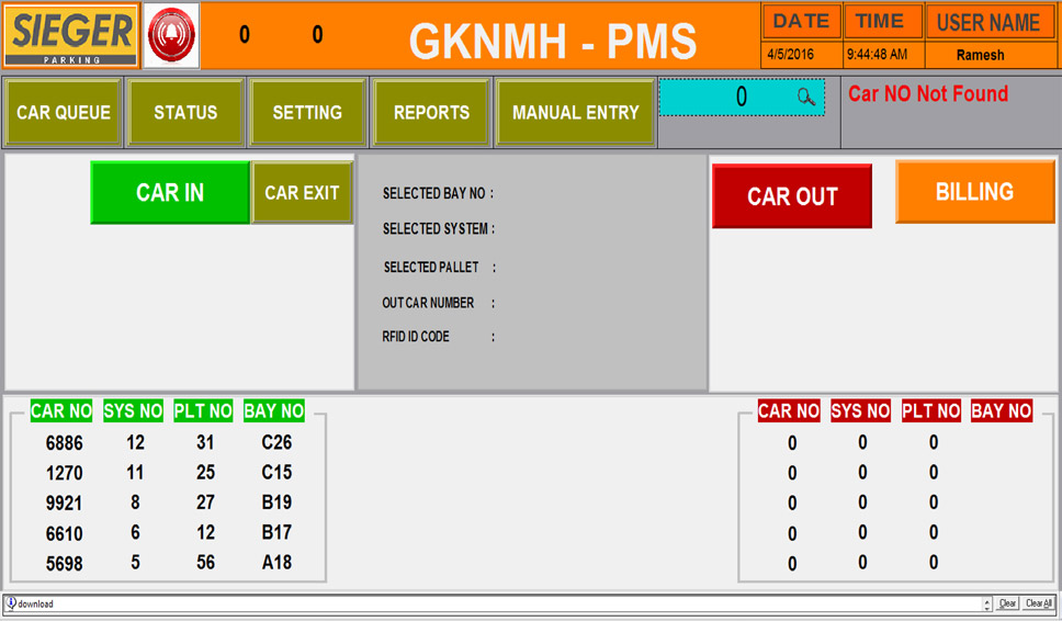 GKNMH Car Parking Project